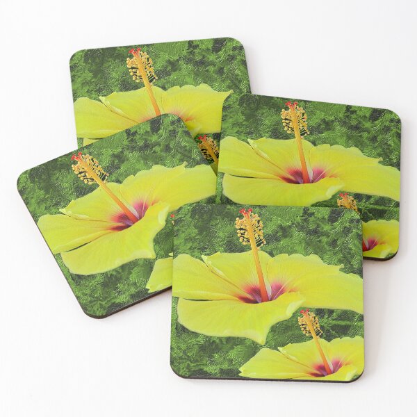 Item preview, Chinese Hibiscus - Yellow designed and sold by BostonArcImage.