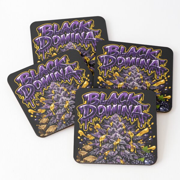 Item preview, Black Domina Graffiti Print | Sweet Hashish Dark Indica Strain designed and sold by WAUZ.