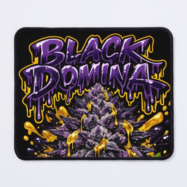 Item preview, Black Domina Graffiti Print | Sweet Hashish Dark Indica Strain designed and sold by WAUZ.