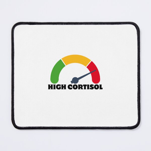 Item preview, HIGH CORTISOL STRESS LEVEL MEME designed and sold by cyclingmania.
