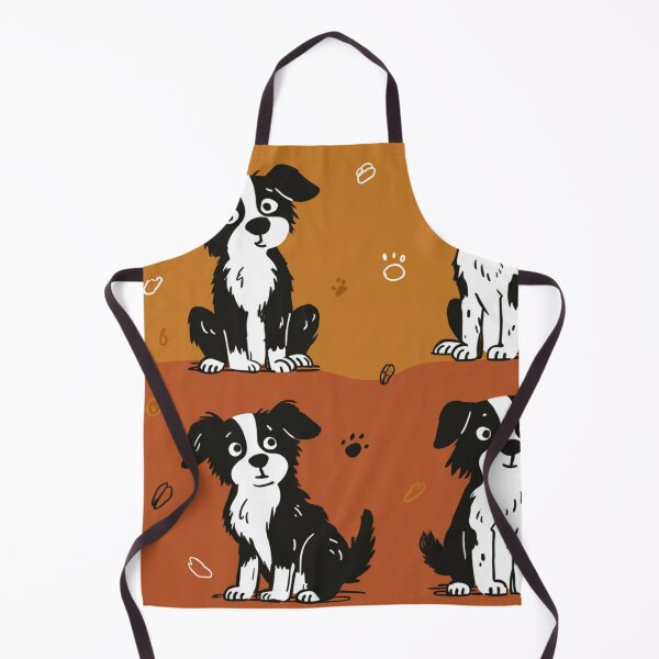 Item preview, Cute Border Collie Puppy Dog Lover Pattern designed and sold by NicolasGlowArt.