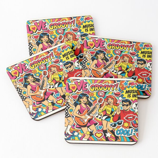 Item preview, Love Groovy! 60s Comic Pop Art Party designed and sold by Ela Design Studio .