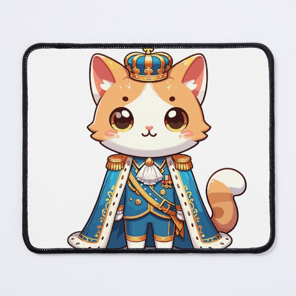 Item preview, Prince Cat Royal Gift Design designed and sold by CyfroweMysli.