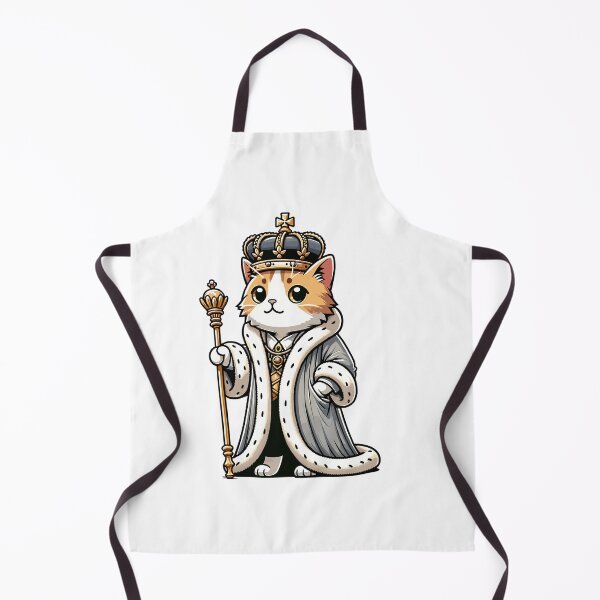 Item preview, King Cat Royal Authority Gift Design designed and sold by CyfroweMysli.