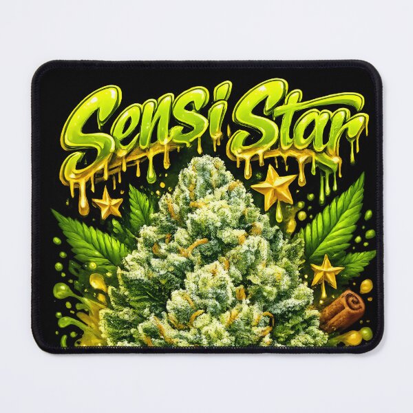 Item preview, Sensi Star Graffiti Print | Sweet Spicy Earthy Indica Strain designed and sold by WAUZ.