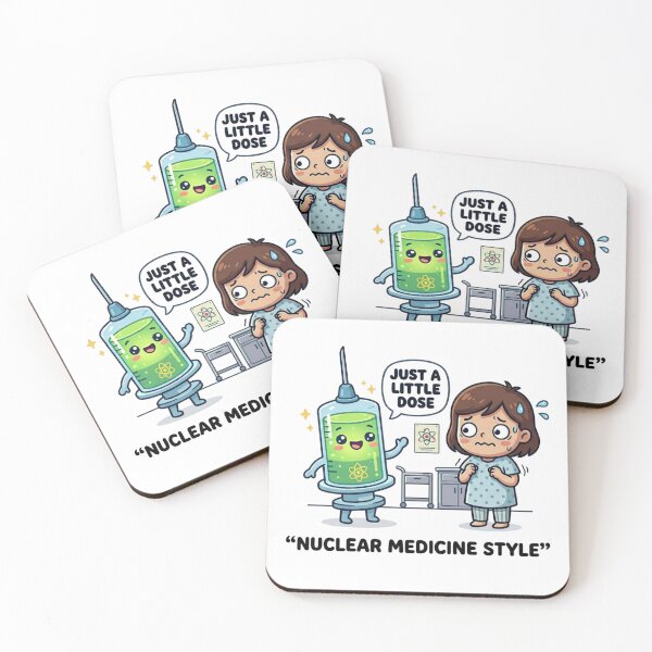 Item preview, Funny Nuclear Medicine Tech Gift – Just a Little Dose Cute Kawaii Medical Humor designed and sold by Mr-3.