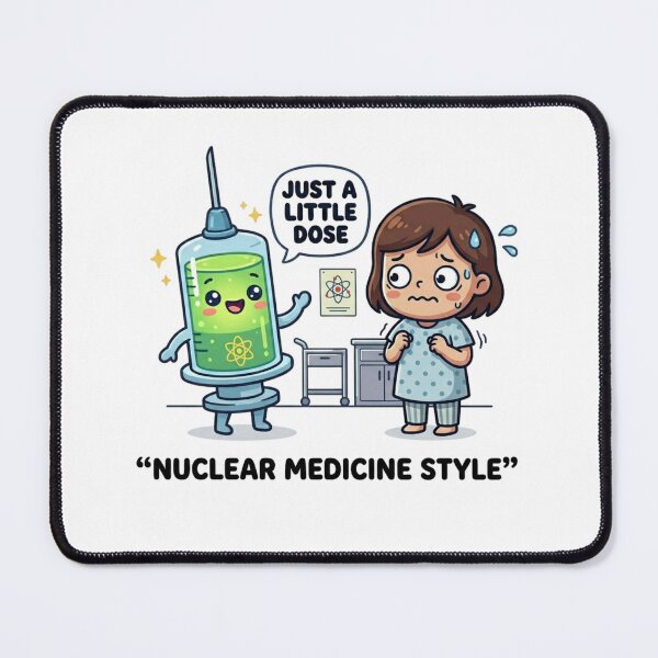 Item preview, Funny Nuclear Medicine Tech Gift – Just a Little Dose Cute Kawaii Medical Humor designed and sold by Mr-3.