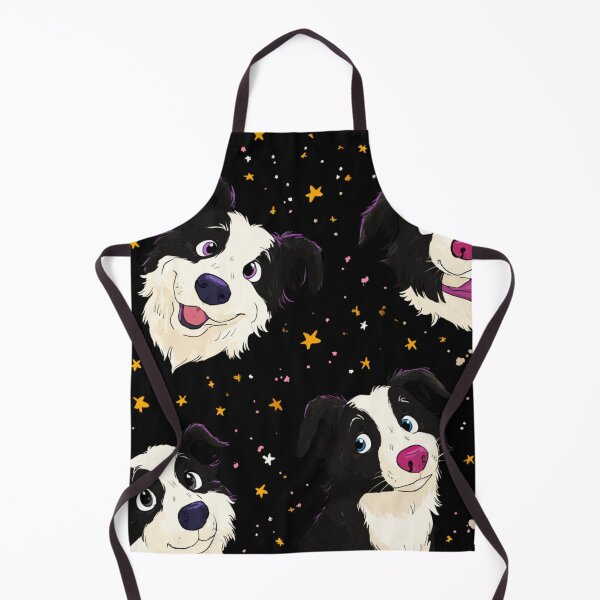 Item preview, Cute Border Collie Dog Star Pattern Pet Lover designed and sold by NicolasGlowArt.