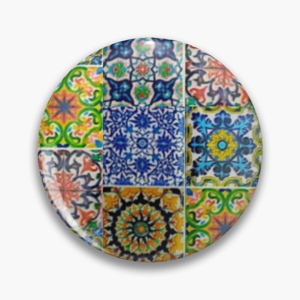 Item preview, Historic Barcelona Tile Patterns | Catalonia, Spain Cultural Heritage Design designed and sold by Based History.