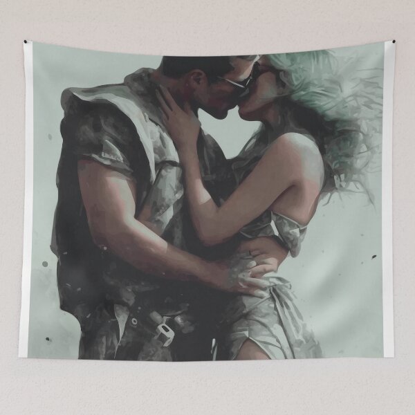 Item preview, Embrace in the Quiet Between Shadows designed and sold by oanaunciuleanu.