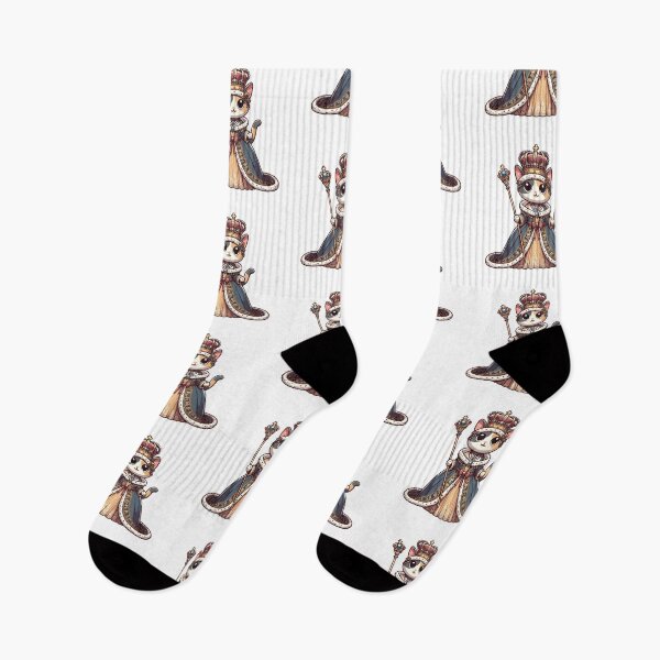 Item preview, Queen Cat Royal Empowerment Gift Design designed and sold by CyfroweMysli.