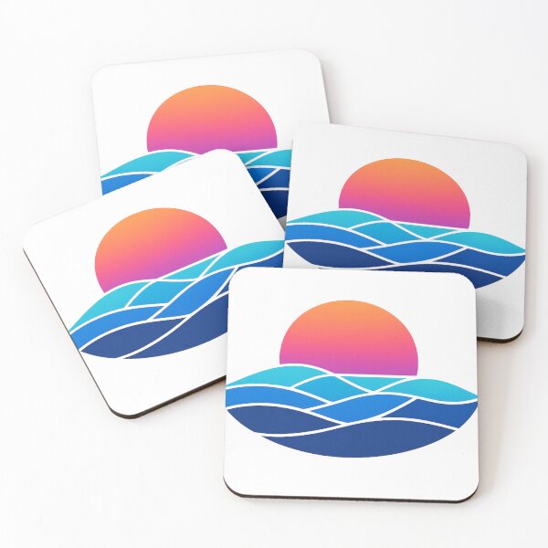 Item preview, Sunset Wave Geometry designed and sold by GeaSupplyStudio.