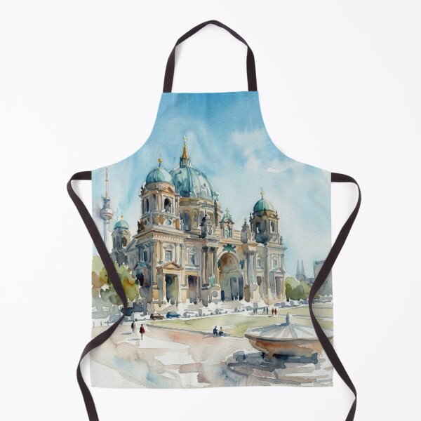 Item preview, Berlin Cathedral Watercolor designed and sold by caracatita75.