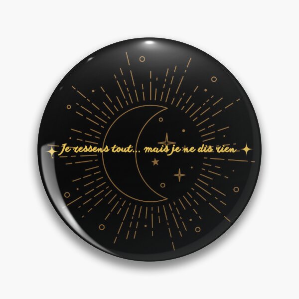 Item preview, I feel everything but I say nothing – Mystical Minimalist Gold Design designed and sold by orely14.