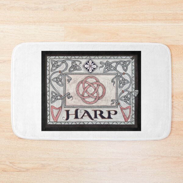 Item preview, Celtic Harp and Knots designed and sold by Beth A. Stockdell.