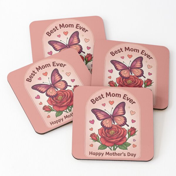 Item preview, Happy Mothers Day Rose Butterfly Floral Pastel Design designed and sold by JessArty ⭐⭐⭐⭐⭐.
