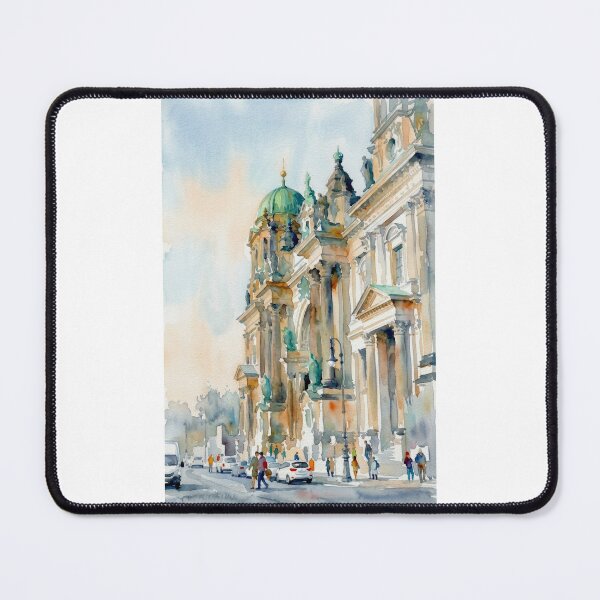 Item preview, Berlin Cathedral Watercolor designed and sold by caracatita75.