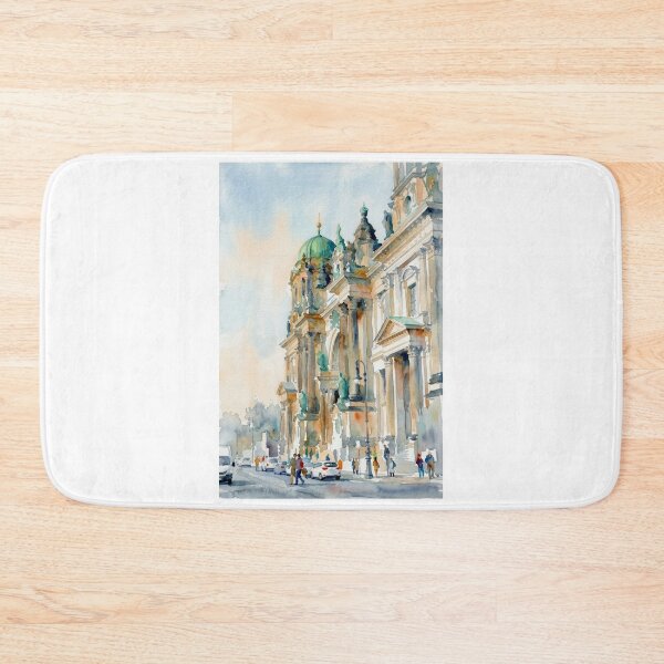 Item preview, Berlin Cathedral Watercolor designed and sold by caracatita75.