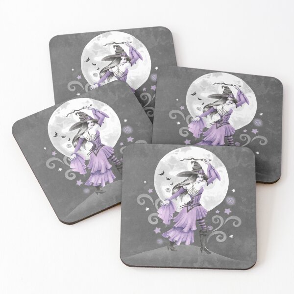 Item preview, Moonlit Purple Witch Dance designed and sold by LCWaterworth.
