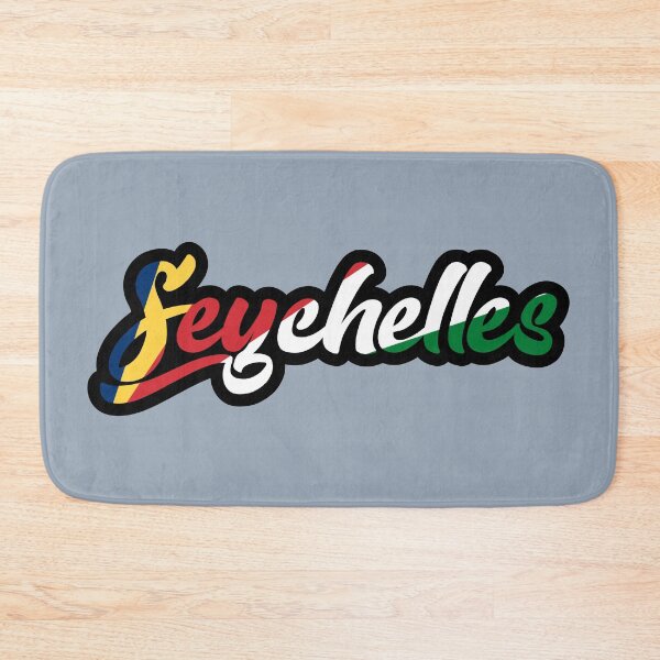Item preview, Seychelles flag lettering designed and sold by studioss76.