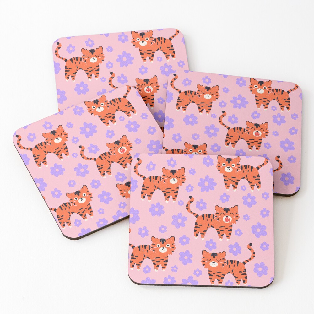 Item preview, Coasters (Set of 4) designed and sold by KitschByKate.