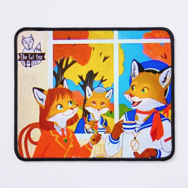 Item preview, Fat fox cafe designed and sold by ReggyBearclaws.