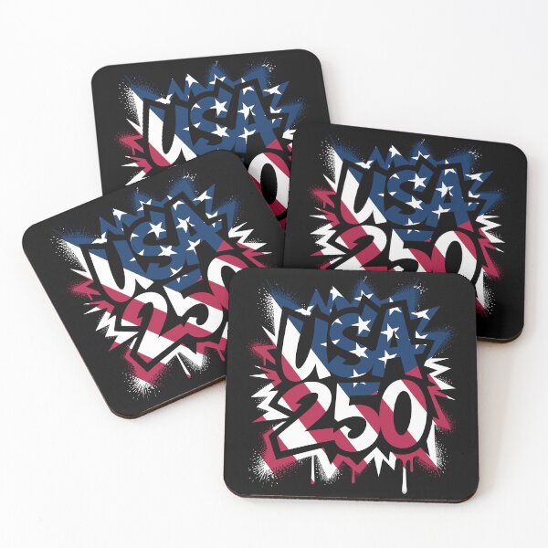 Item preview, USA Explosive Graffiti Street Art Design designed and sold by cabana.space.