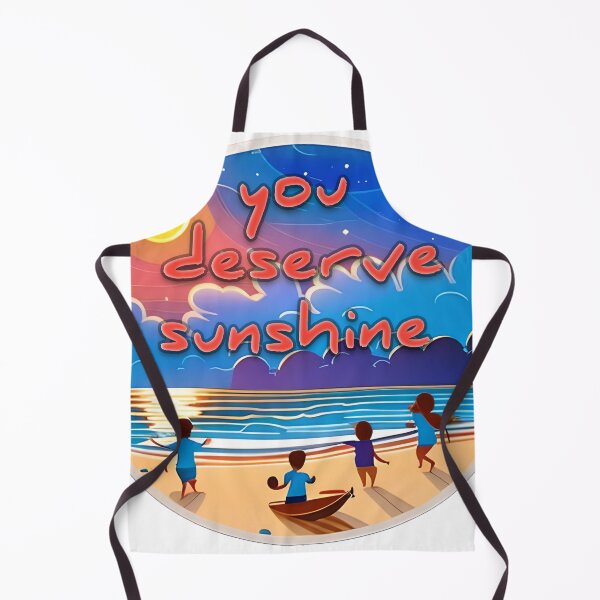 Item preview, You Deserve Sunshine – Beach Relaxing Aesthetic Design designed and sold by Modefissi.