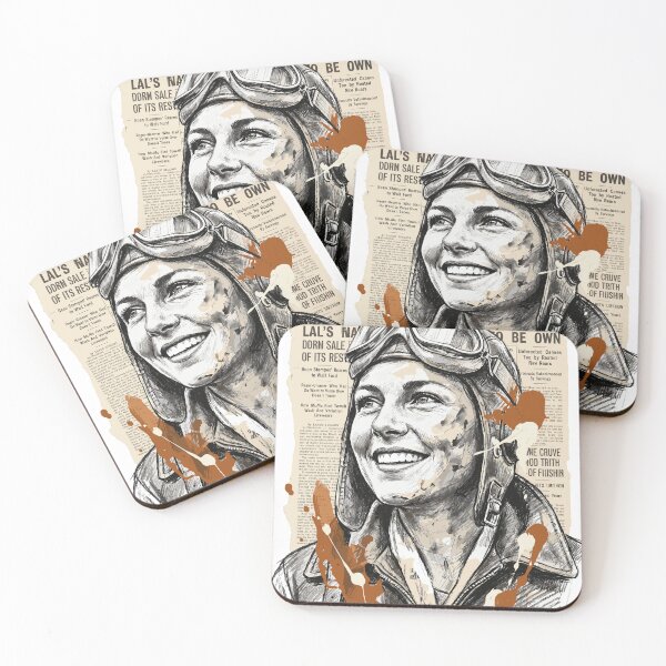 Item preview, Vintage Aviator Artistic Portrait, Golden Age designed and sold by TaruHonu.