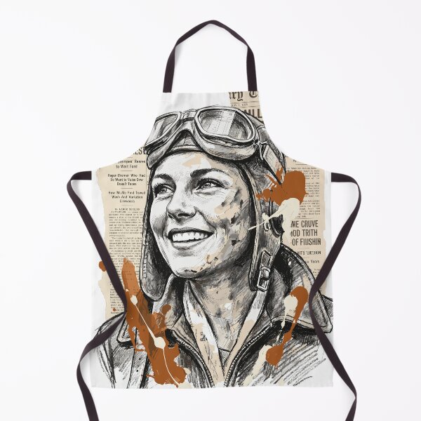 Item preview, Vintage Aviator Artistic Portrait, Golden Age designed and sold by TaruHonu.