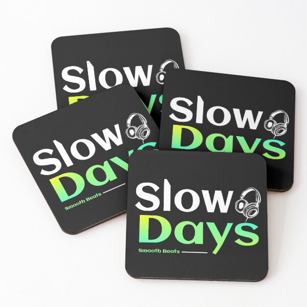 Item preview, Slow Days. Smooth Beats. designed and sold by TheFineShirt.