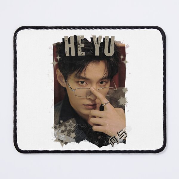 Item preview, He Yu (何与) Chinese Drama Actor Cdrama Historical Drama Portrait Art Fan art Chinese actor illustration designed and sold by HELL0WBELLO.