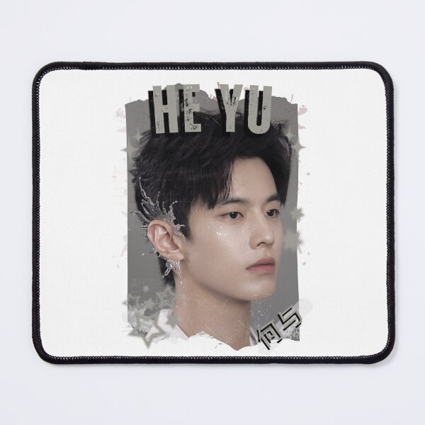 Item preview, He Yu (何与) Chinese Drama Actor Cdrama Historical Drama Portrait Art Fan art Chinese actor illustration designed and sold by HELL0WBELLO.