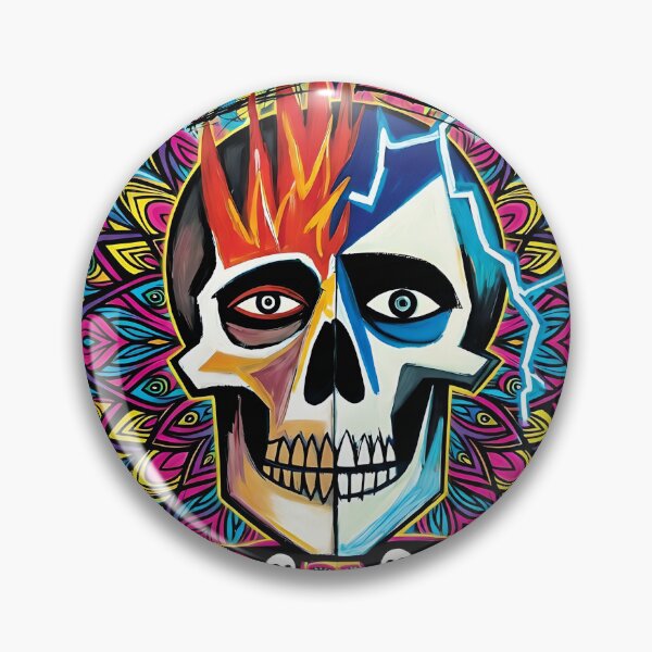 Item preview, Skull Folk Art Too designed and sold by Niagara-ReVolt.