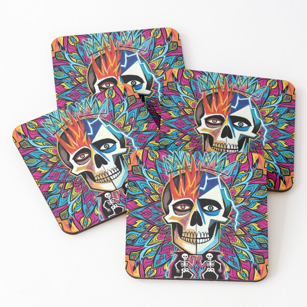 Item preview, Skull Folk Art Too designed and sold by Niagara-ReVolt.