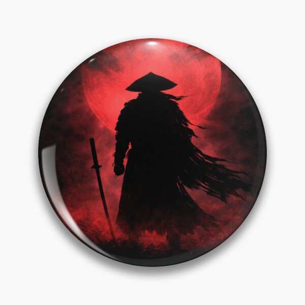 Item preview, Move in Silence Samurai – Dark Japanese Blood Moon Design designed and sold by ShenGha-design.
