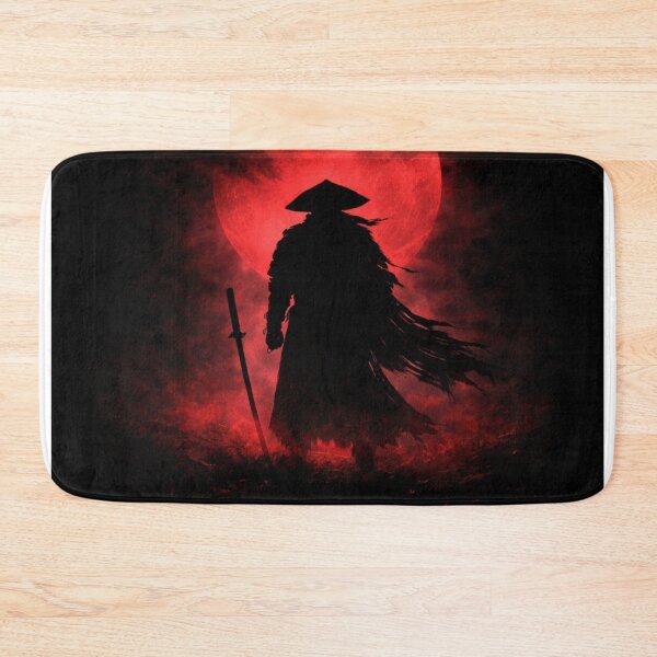 Item preview, Move in Silence Samurai – Dark Japanese Blood Moon Design designed and sold by ShenGha-design.