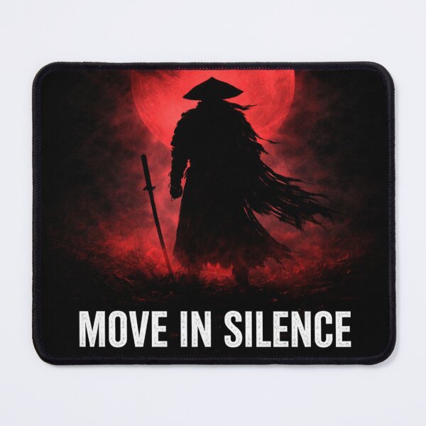 Item preview, Move in Silence Samurai – Dark Japanese Blood Moon Design designed and sold by ShenGha-design.