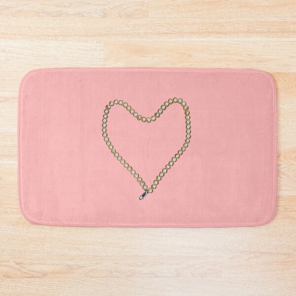 Item preview, Girly Aesthetic Cute Pearl Heart Necklace  designed and sold by FrutigerFlora.