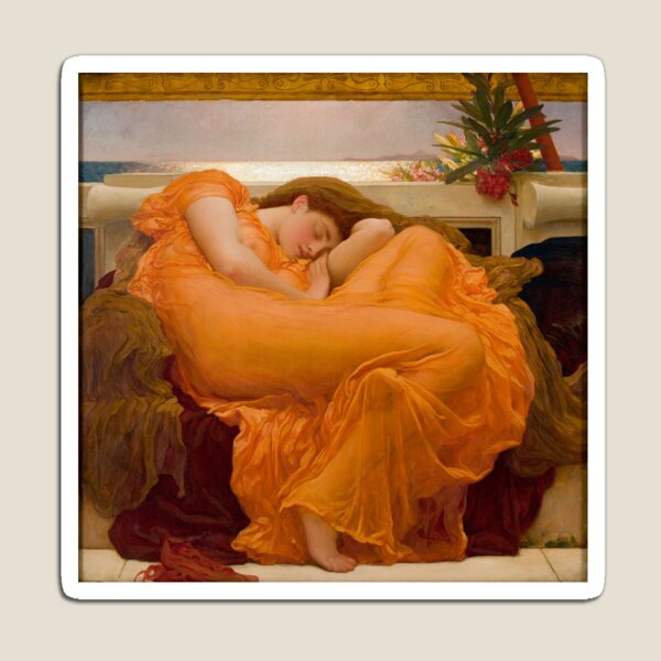 Aperçu de l'œuvre Juin flamboyant - Sir Frederic Leighton 1895 créée et vendue par forgottenbeauty.