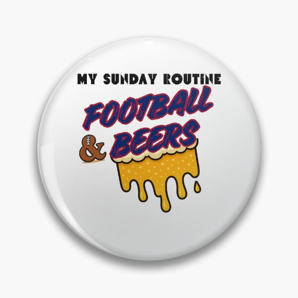 Item preview, Giants Sunday Football Beers Routine designed and sold by ThatFootball12.