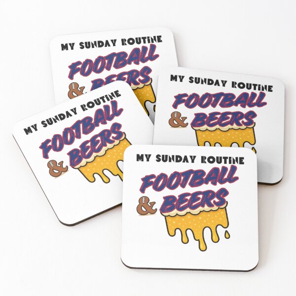 Item preview, Giants Sunday Football Beers Routine designed and sold by ThatFootball12.