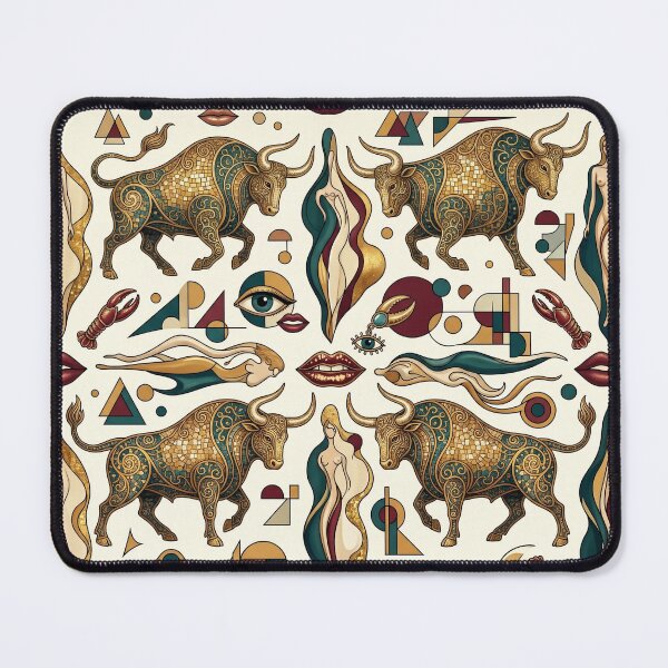Item preview, Gold, blue, red. Abstraction. designed and sold by Natalia-Vlad.