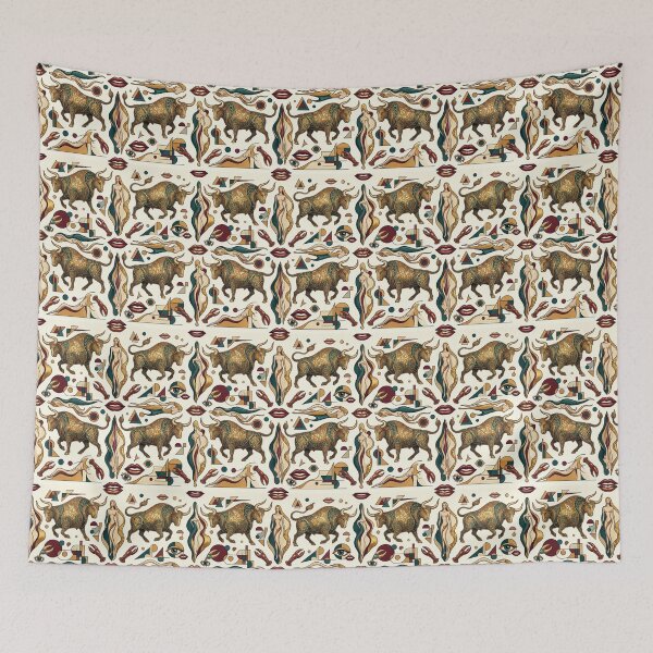 Item preview, Gold, blue, red. Abstraction. designed and sold by Natalia-Vlad.