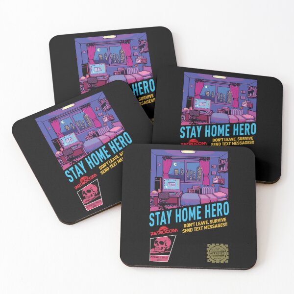 Item preview, Stay Home Hero designed and sold by Lidra Zehcnas.