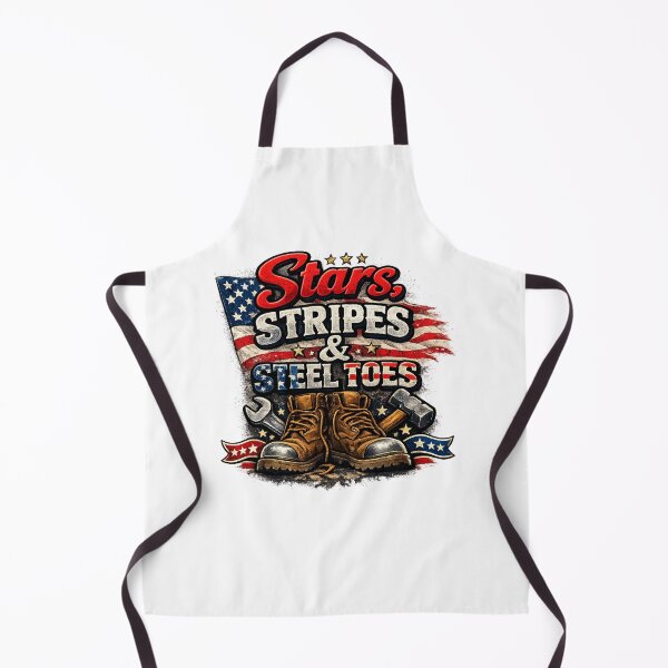 Item preview, Stars, Stripes and Steel Toes Blue Collar Worker Patriotic designed and sold by gillys.
