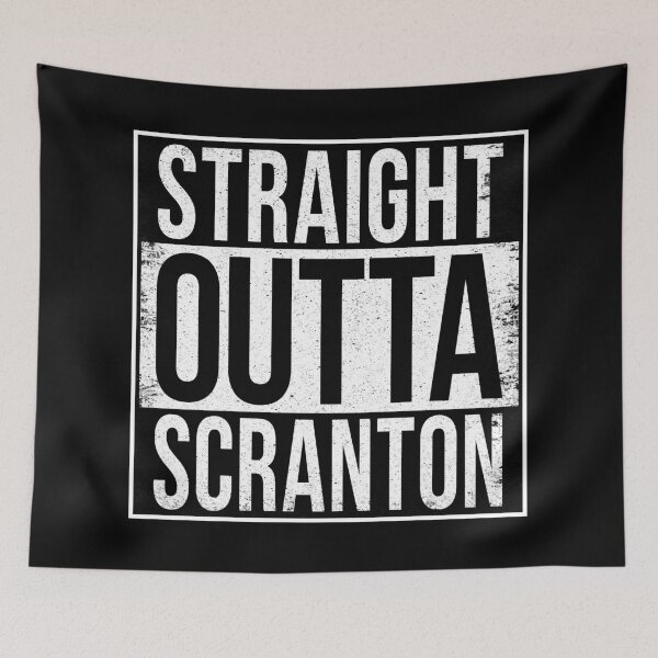 Item preview, STRAIGHT OUTTA SCRANTON designed and sold by Bruiserstang.