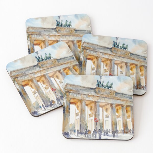 Item preview, Berlin Brandenburg Watercolor designed and sold by caracatita75.