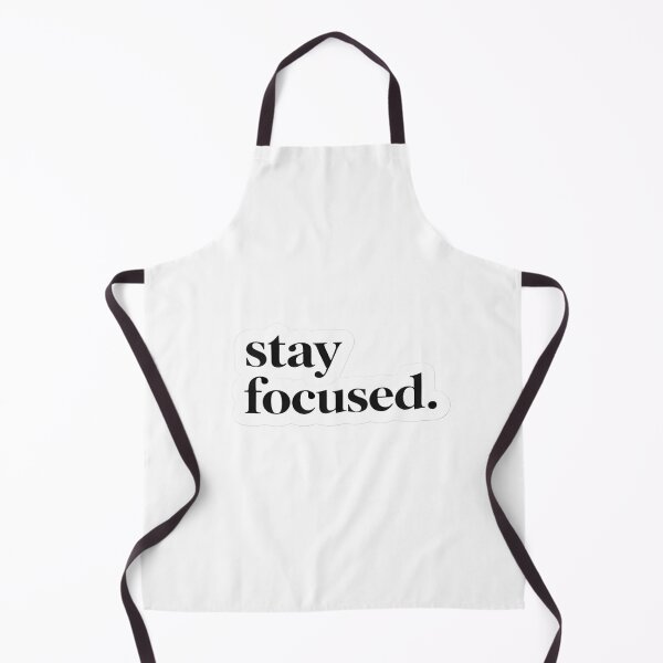 Item preview, Stay Focused Sticker Productivity Minimal Motivational Quote designed and sold by Luxers Sticker Shop.