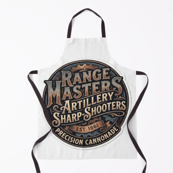Item preview, Vintage Artillery Sharp-Shooters - Range Masters Typography  designed and sold by SohibArt.
